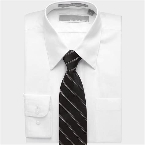 michael kors shirt and tie set